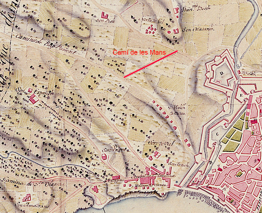 Camí de les Mans. Josef de Font